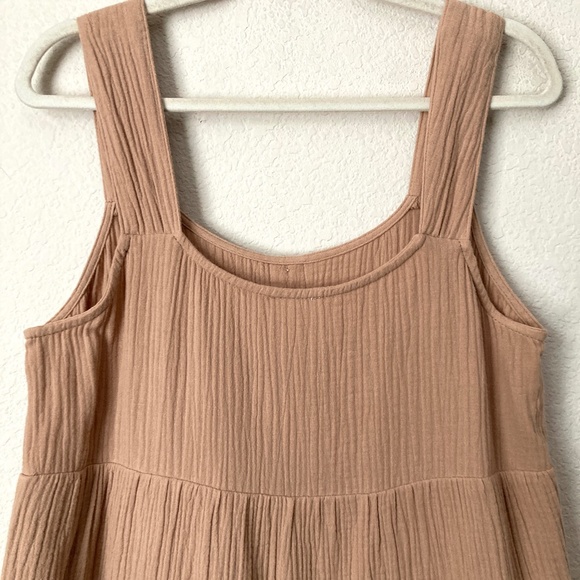 Tan Babydoll Dress- Le Lis - Picture 6 of 10